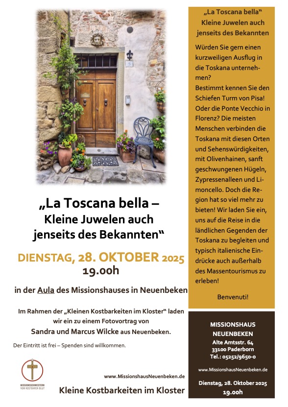 Werbung-Vortrag-Toskana